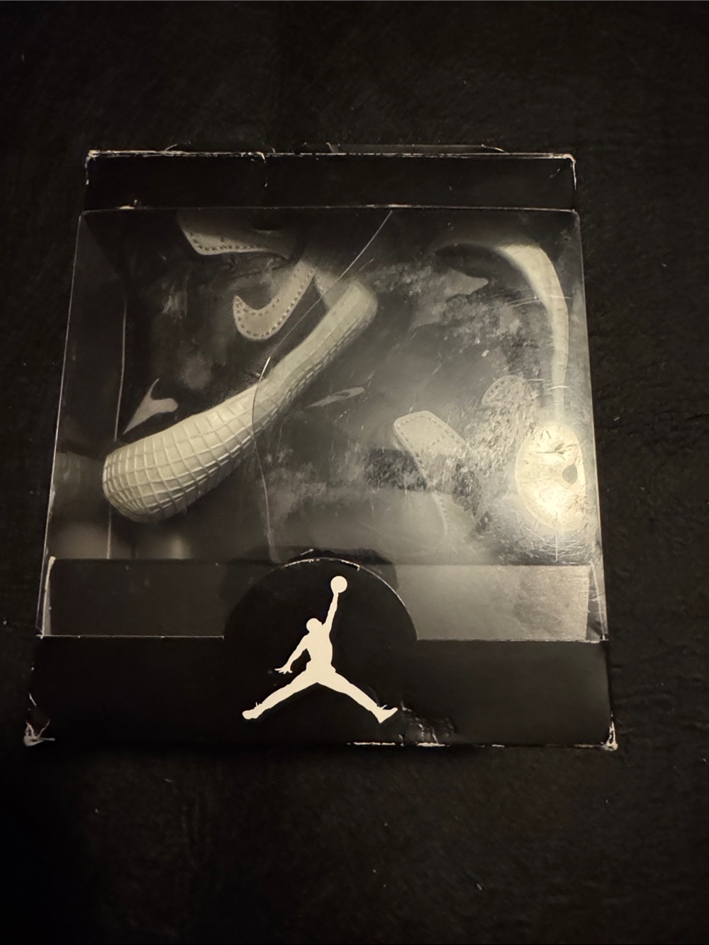Jordan 1 Crib Bootie with Black Jumpman
